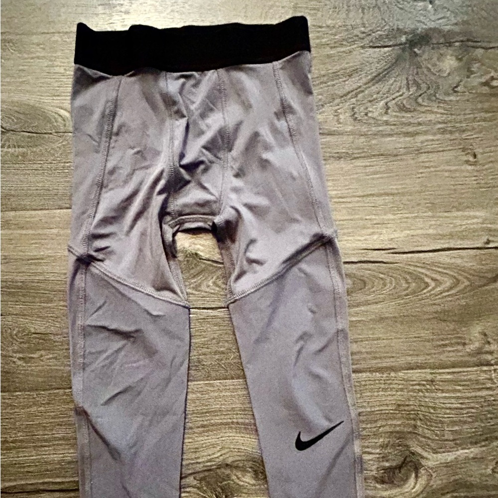 Nike Kids Charcoal Performance Leggings